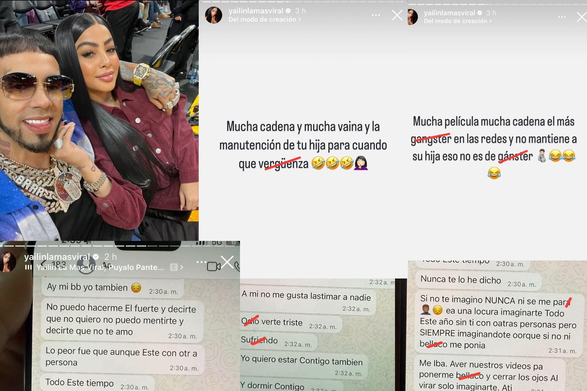 ¡BOMBA! Yailin expone a Anuel AA: "Me ama pero no mantiene a nuestra hija"