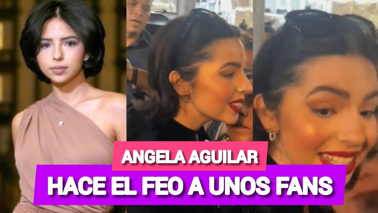 ¿No quería abrazarla? Ángela Aguilar genera polémica por reacción con una fan